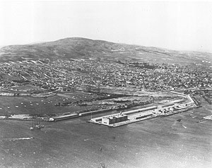 Aerial View of Warehouse No. 1 and San Pedro