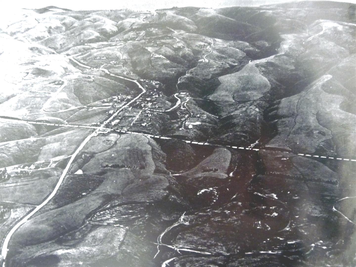 Rolling Hills Aerial 1930's Historical