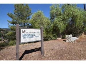 Martingale Trailhead park Palos Verdes hiking trail